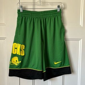 Nike Dri Fit Oregon Ducks Basketball Shorts Size Small